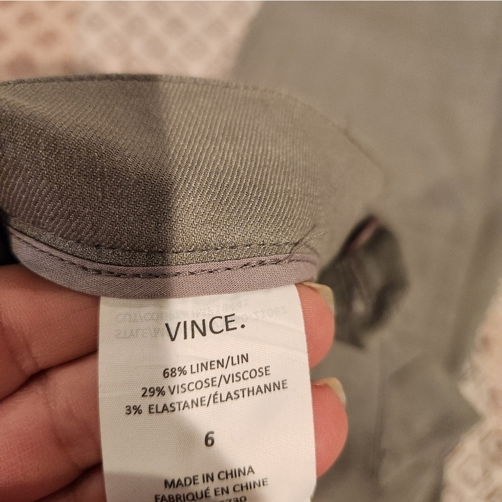 NWT Vince Linen Cargo Pant - Picture 8 of 10